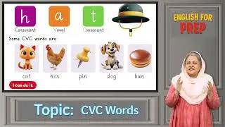 English for Kids 5+ | CVC Words Teacher Guide | Phonics & Reading Skills