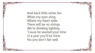 AWOLNATION - Drinking Lightning Lyrics
