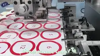 High-Precision Custom Shape Die Cutting | Automated Label & Sticker Production