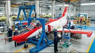 Inside Hongdu JL-8/K-8 Factory: Advanced Structural Bonding & Fatigue Testing Revealed