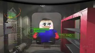 (Lethal Company) Man goes crazy inside an abandoned building and gets harassed by the voices in his