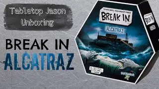 Break In Alcatraz | Collaborative Board Game Unboxing