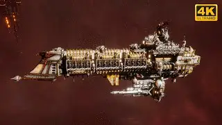 Imperial Navy - 2v2, Massive Battle - 4K Quality - Battlefleet Gothic Armada 2