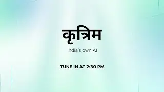 Launching Krutrim: India's Own AI