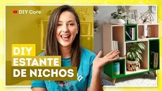 DIY | Como fazer uma estante com nichos por Karla Amadori
