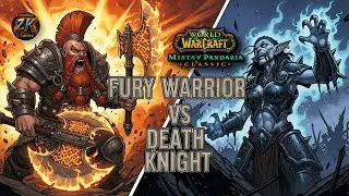 Fury Warrior Vs Blood DK - #2 - Wento the Brainless - World PvP #mistsofpandaria #warcraft #warrior