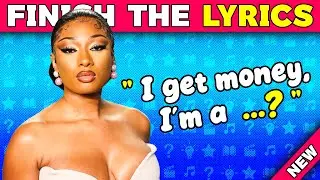 Can You Finish These Lyrics? Rap Edition (2020–2025)