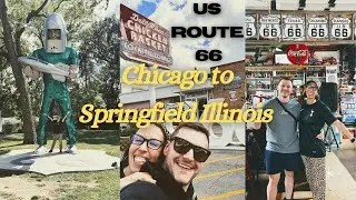 ROUTE 66 | SEPT 2025 | DAY 2 | Chicago to Springfield Illinois
