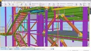 Mega-structure Industrial Steel Building | Tekla Structures