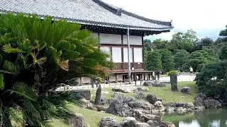 Nijō Castle in Kyoto, Japan - Ninomaru Garden and Ninomaru Palace 