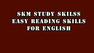 EASY READING SKILLS#ENGISH#VIDEO