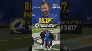 Sean McVay uncertain about Puka's availability for Week 7 due to ankle injury #Rams #NFL