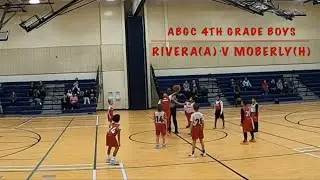 ABGC 4th Grade Boys Basketball Week 1 Rivera v. Moberly