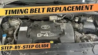 Toyota 2.0 D-4D Timing Belt replacement 1CD-FTV
