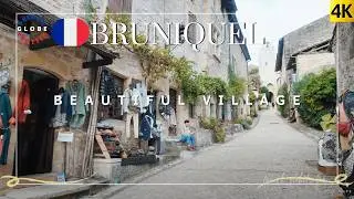 South of France Bruniquel 🇫🇷 Beautiful Medieval Village Complete Relaxing Walking Tour 4K