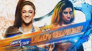 WWE Summerslam 2019 Match Card HD