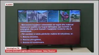 Klasa 6 - Teknologji me TIK - Makinat lëvizëse