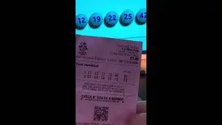 ALMOST WINNING THE NATIONAL LOTTERY (Set for Life)