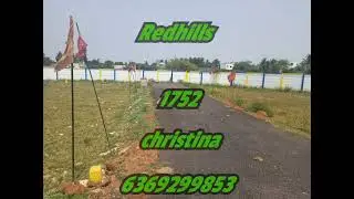 Redhills CMDA Approved Plots/  Near School and Bus/  Thanigai Estates and construction
