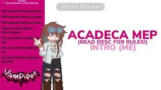 [6/23 TAKEN] ACEDECA VSMP MEP // 800 sub special! // READ DESC IF YOU WANNA JOIN // Vampires smp