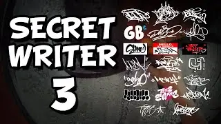 THE SECRET WRITER 3 - 20 Graffiti Writers Channel Collaboration #TheSecretWriter