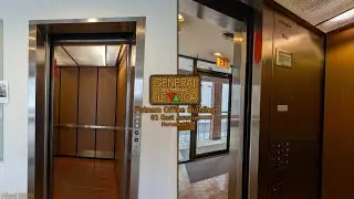 Run Down General Oiltronic Hydraulic Elevator | Putnam Office Building, 91 East Avenue, Norwalk CT