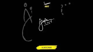 Jimin Name Signature Style | Jimin Unique Signature | J Letter Style #signature #art #artist