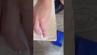 repaired broken piece of marble table. #diy #repair #marbletable