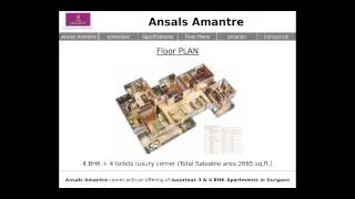 3 BHK New Residential Projects in Gurgaon - Ansals-amantre.com