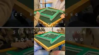 Silent Mahjong and Robbing a Kong #2 | Hong Kong Old Style (London) Zi Mo Mahjong #mahjong #mahjongg