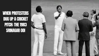 The ODI That Became a Political Flashpoint: Srinagar, 1983 | Indian Cricket History | BCCI