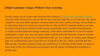 3 Most Ordinary Issues with Traffic Lawyer Lunenburg  Virginia