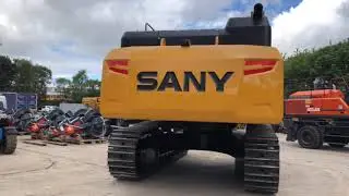 First Sany SY500H 50 tonne class excavator in the UK. TDL Equipment Demonstrator.