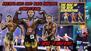 My first ever competition in bodybuilding BATANG HIPE CLASSIC 2025 at palacio de Manila 