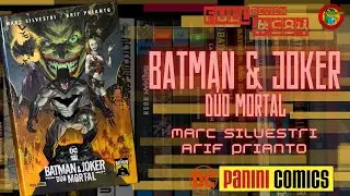 BATMAN & JOKER dúo mortal DC BLACK LABEL PANINI MÉXICO Full review  #584
