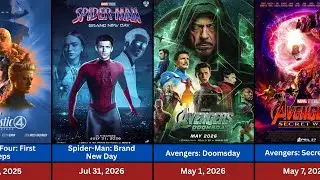 All Upcoming Marvel & DC Movies (2024&ndash;2028) | Release Dates
