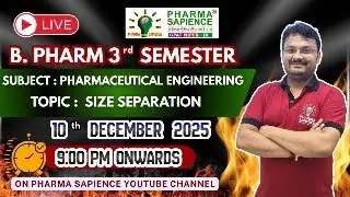 3rd Sem Pharmaceutical Engineering (Size Separation)