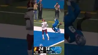 Jameson Williams 61 Yard TD Celebration 🍾🔥