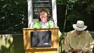 Soil Ceremony in Cleveland Garden -- Sheila Murphy Crawford