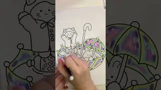 #coloringforadults #coloringbook #colouring #ohuhumarkers #alcoholmarkers #colouringtutorial