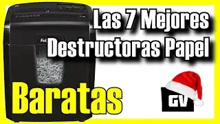 📋 7 MEJORES Destructoras de Papel BARATAS de Amazon [2025]✅[Calidad/Precio] Trituradoras Documentos