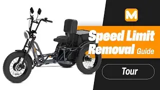 How to Unlock the Speed Limit on the Meet One Tour Dual Motor Dual Battery Electric Trike