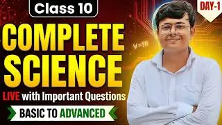 Class 10th Science - Complete Chemistry Most Important Questions🔥Full Revision|Raunak Yadav
