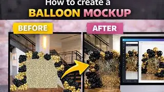 How to Create a Balloon Mock Up  - Live Replay 