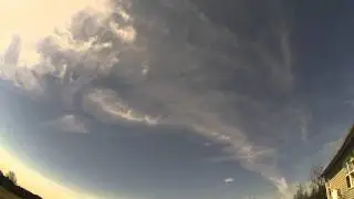 SUNRISE TO SUNSET CHEMTRAILS AND SUNDOGS TIME LAPSE
