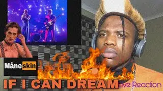 Måneskin - If I Can Dream (Baz Luhrmann’s Elvis Sound track) | Eurovision Live [REACTION]