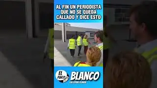 UN PERIODISTA AL FIN NO SE QUEDA CALLADO EN UNA PRESENTACION DE BOLAÑOS Y OSCAR PUENTE Y PASA ESTO