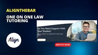 One on One Law Tutoring with Alignthebar