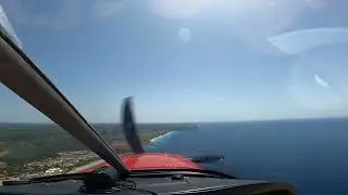 Approach into Menorca Sant Luis Airport (LESL) with DR400RP-235 D-EBHA  (05.2022)