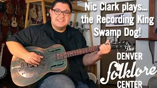 Nic Clark plays the Recording King Swamp Dog - The Denver Folklore Center
